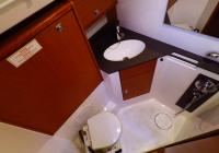 sailing yacht bavaria 46 cruiser sailing yacht interior left aft toilet shower wc head